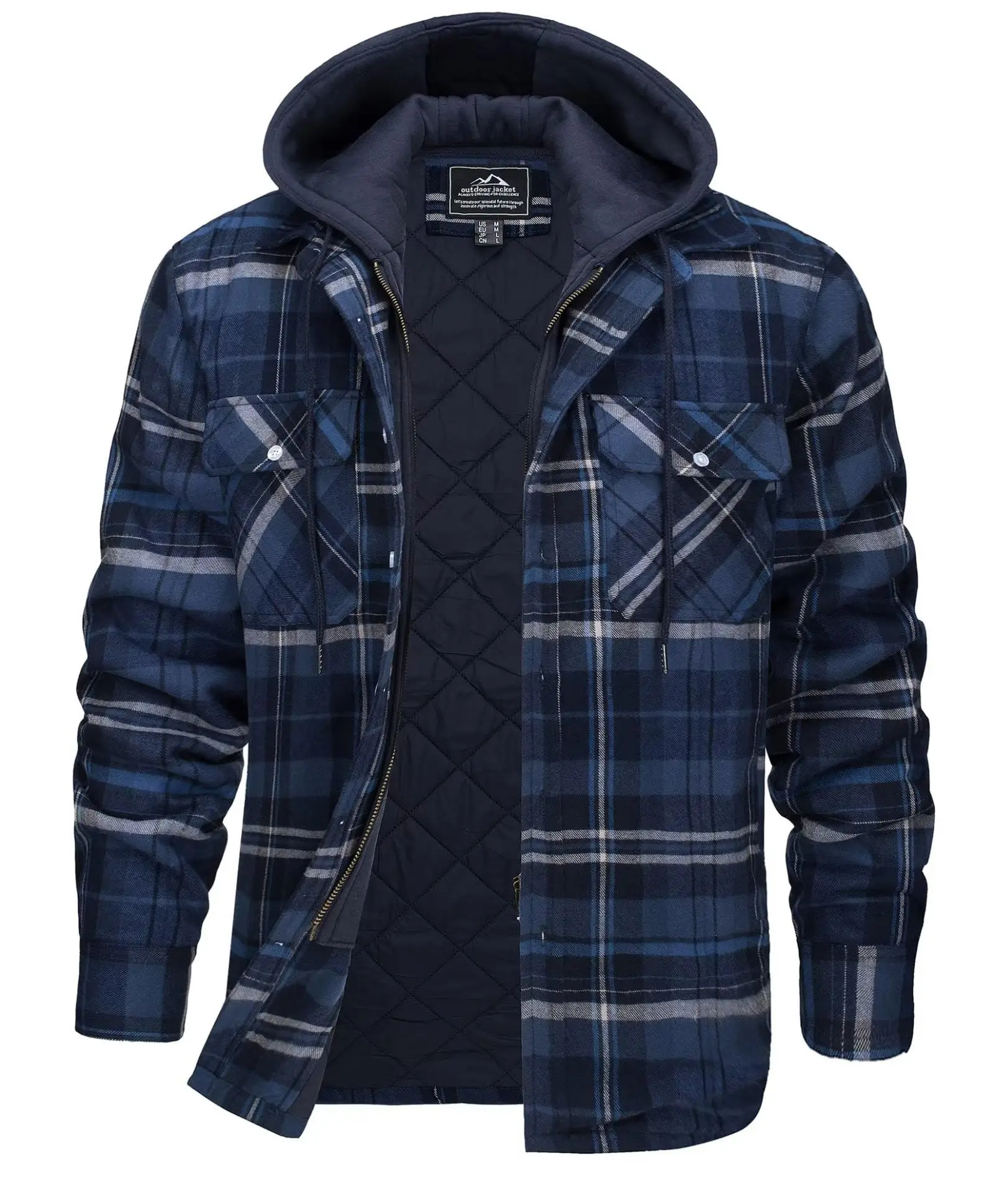 Flannel Shirt Lined - 2026 Men's Flannel Shirt Jacket with