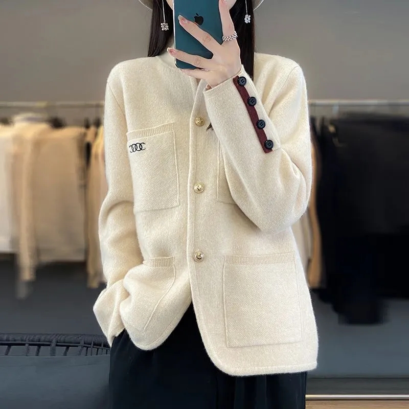 2024 Autumn And Winter New Sty - Wool Coat Peacoat ulasan dan harga