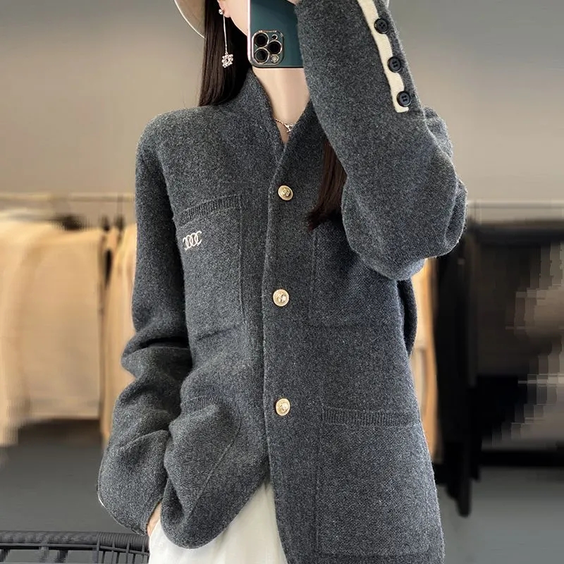 2024 Autumn And Winter New Sty - Wool Coat Peacoat ulasan dan harga