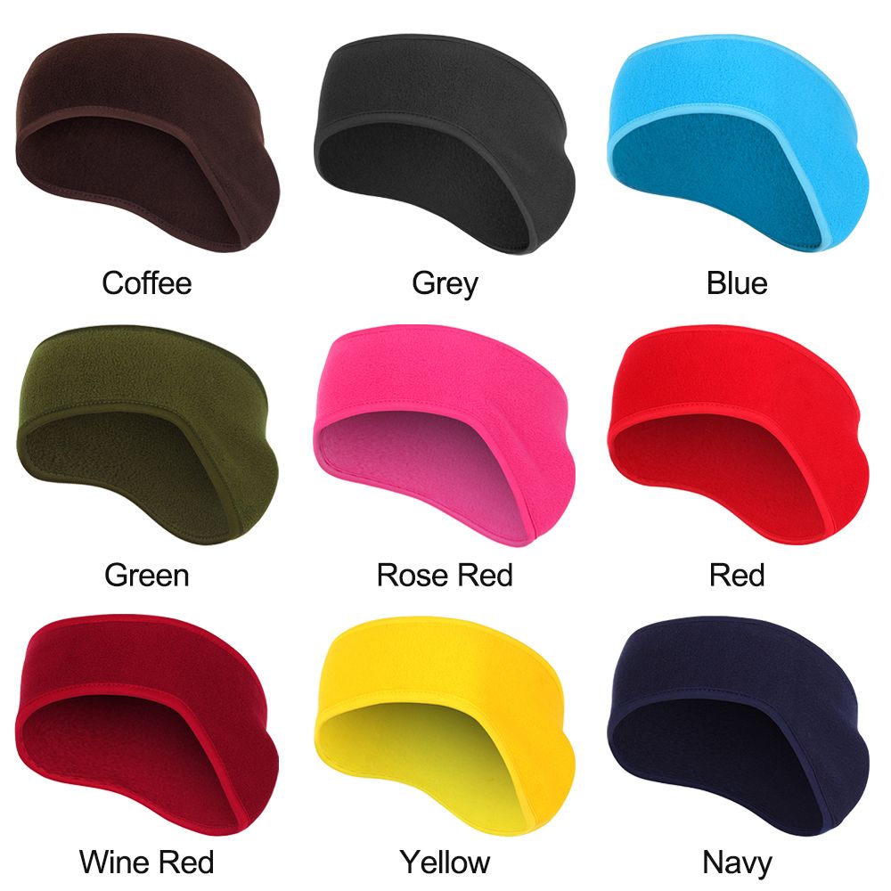 1Pcs Hair Bands Hair Sweat Fle - Fleece Ear Warmer Band ulasan dan harga