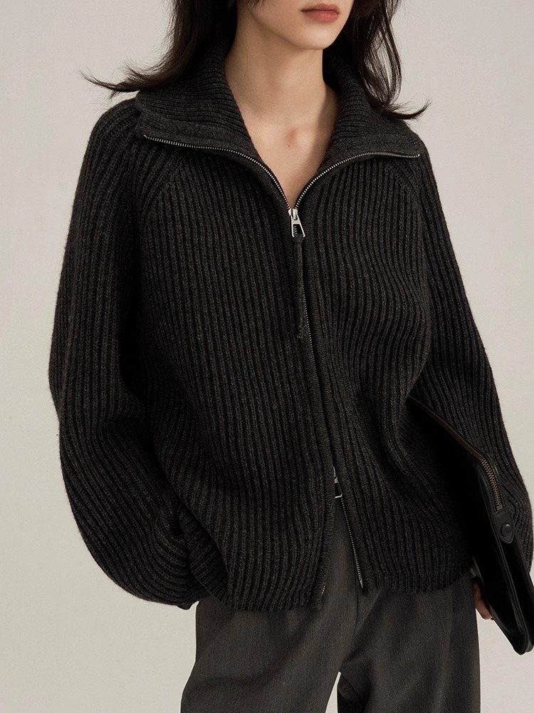 Heavy design Autumn/Winter bla - Wool Coat Peacoat ulasan dan harga