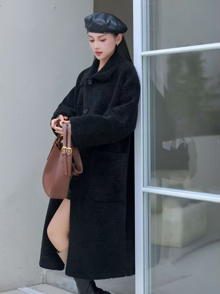 Japanese Style plus Size Women - Wool Coat Peacoat ulasan dan harga